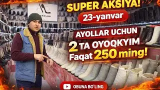Ayollar uchun SUPER AKSIYA 😱 | 2 ta oyoqkiyim 250 ming | 📞 91-091-88-88 Dastafka bor☎️ #ayollar