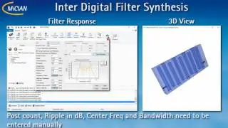 &micro;Wave Wizard: Inter Digital Filter Synthesis