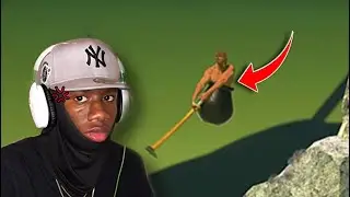 I ALMOST BROKE MY MONITOR BECAUSE OF THIS GAME. | Getting Over It