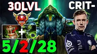 Earth Spirit Grandmaster 🔥 EG.Crit Roaming gameplay with 28 assists - Evil Geniuses