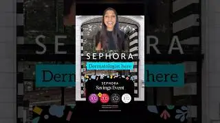 Dermatologist Top Picks for Skincare Products at Sephora VIB Sale part 2 | Dr. Swati Kannan #shorts
