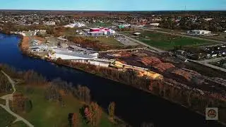 Aerial Tour of Timmins, Ontario, Canada - The City with a Heart of Gold