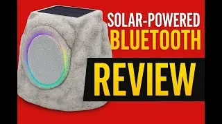 Review - Postlucky Outdoor Rock Bluetooth Speakers Waterproof Solar Powered Wireless Rock