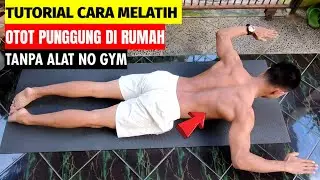 Tutorial Cara Melatih Otot Punggung | cuma di rumah tanpa alat no gym | Exercise by BOY FIT