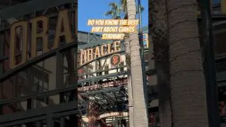 Home to the Giants-Oracle Park a top stadium-Subscribe to see all the parks I visit this season!⚾️🤩