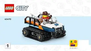 🚧 LEGO instructions 🚧 City 🚧 60470 🚧 Explorers' Arctic Polar Express Train 🚧 Book 1 🚧