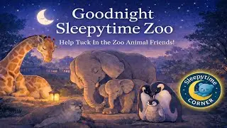 Goodnight Sleepytime Zoo - Help Tuck In The Zoo Animal Friends! | A Bedtime Story to Help Kids Sleep