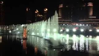 Dubai Fountain and Fire (Water, Fire & Light show)