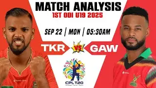  CPL 2025 Final | Guyana Amazon Warriors 🟢 vs Trinbago Knight Riders🔴 | Match Preview & Prediction 🏏