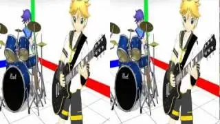 Let's Dance Now!(3D)　- 初音ミクオリジナルMMDプロモ曲