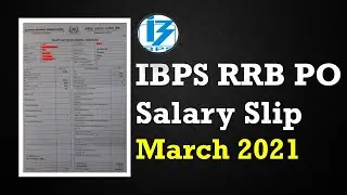 IBPS RRB PO 2021 SALALRY DETAILS WITH LATEST SALARY SLIP(March) || In-Hand Salary