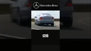 Mercedes-Benz C215 en carretera #mercedes #mercedesbenz #c215 #mercedesc215 #classiccars #shorts