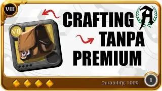 RISET NEKAT! CRAFTING TANPA PREMIUM 2023! (RUGI ATAU TIDAK?!) - ALBION ONLINE INDONESIA EAST ASIA