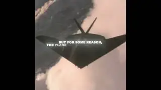 The Invisible Plane #F117 #nighthawk #aviation #edit #radar