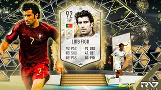 &iquest;MEJOR QUE BEST? | LUIS FIGO PRIME 92 PLAYER REVIEW FIFA 22 ULTIMATE TEAM