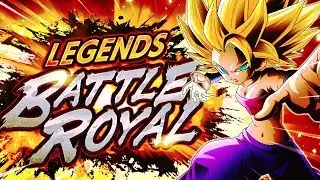INTENSE NEW GAME MODE! D-Free vs EVERYONE! Legends Battle Royal | DB Legends
