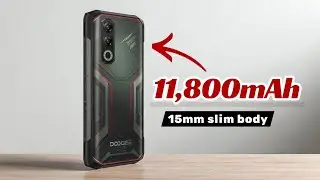 DOOGEE Blade 20 MAX - Big silicon carbon battery in very slim body (big battery rugged phone) 