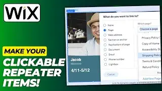 How to Make Clickable Image or Items on WIX Repeater | Link Items to the Same/Different Destination!