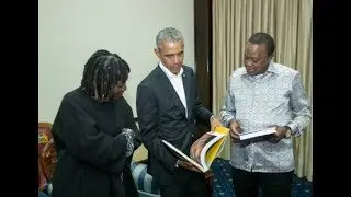 Two great events happened in Kenya today