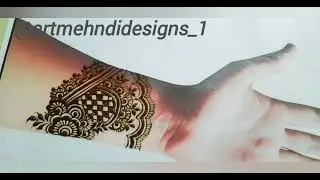 Front hand mehndi design | simple style mehndi design | #subscribe #trending #shorts #viral #new 