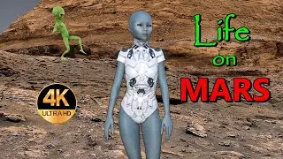 LIFE ON MARS - NASA Curiosity Rover 360&deg; Panorama ULTRA-HD【4K】Animation 👽 Aliens, Strange Creatures