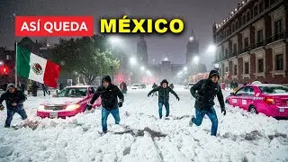 NO ES NORMAL: M&eacute;xico queda bajo nieve y caos ⚠️ URGENTE: El fr&iacute;o avanza y paraliza zonas de M&eacute;xico