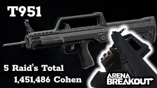 【T951】最近のノースリッジは通常でも平均20万以上は稼げる【ArenaBreakout / アリブレゆっくり実況】