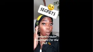 My Equipment Secrets For Content Creating 🍂Fall Edition | Budget Friendly ￼🍁