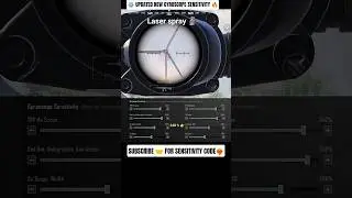 ✅ PUBG/Bgmi 3.9 best sensitivity settings | bgmi sensitivity code | #shorts #bgmi #pubg #sensitivity