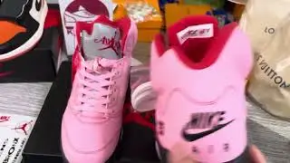 Awake NY x Air Jordan 5 Retro 'Arctic Pink' 2025 DV4982-600 Kickbulk sneakers shoes retail review
