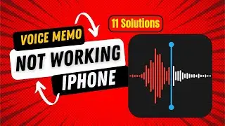 Voice Memo Not Working on iPhone 17, 16, 15, 14, 13, 12 in iOS 26 (11 Solutions to Fix)