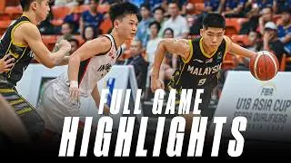 HARIMAU YOUTH FOUGHT HARD AGAINST INDONESIA | Malaysia vs Indonesia | U18 SEABA Qualifiers 2024