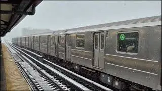 MTA: R62A 4 express trains bypass Mount Eden Av