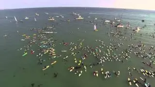 Hobie Alter Paddle Out April 18, 2014