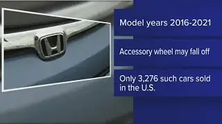 Honda recalling more than 400,000 vehicles because wheels can come off