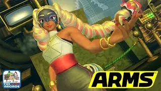 ARMS - Party Matching with the Silver Screen Queen Twintelle (Nintendo Switch Gameplay)