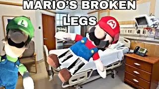 Mario Plush - Mario’s Broken Legs