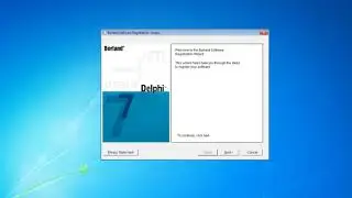 Borland license information was found, but it is not valid for Delphi
