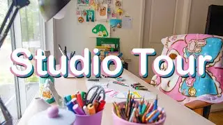 Studio Vlog 05 // Workspace Tour
