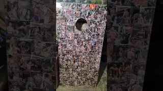 Watch me make a UFC trading card cornhole board #ufc #cornhole #art #ufcfans #mma #tradingcards