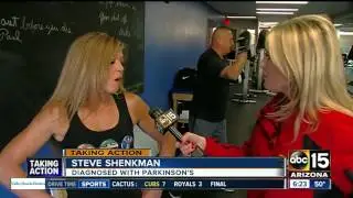 Parkinson's patients fight back through boxing at Scottsdale gym