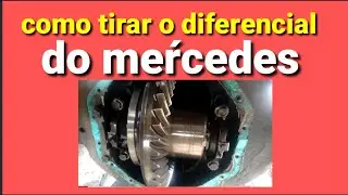como tirar o diferencial reduzido do mercedes  parte 1