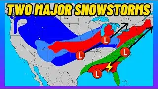 2 Major Snowstorms are Coming! &bull; Heavy Snow for Millions of Americans Expected