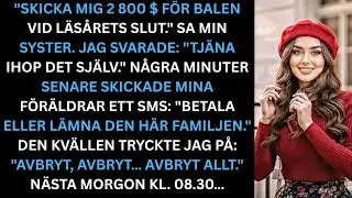 Mina föräldrar skrek: ”Betala eller lämna den här familjen – ditt val …” Jag valde…