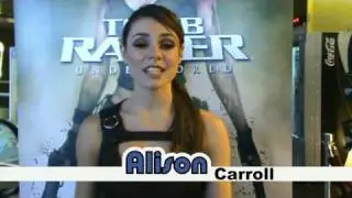 Alison Carroll: Lara Croft says hi