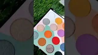MISS ROSE 16 SHADES COLOURFULL EYESHADOW PALLET.