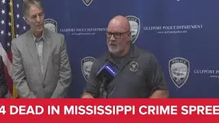 4 dead in crime spree on Mississippi Gulf Coast