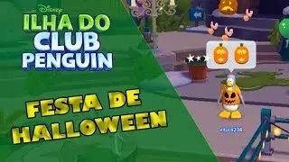 Ilha do Club Penguin - Festa do Halloween 2018