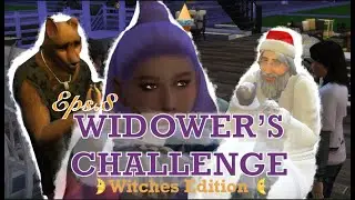Santa Gave Us The BEST Gift EVER - Widowers Challenge #8 Sims 4