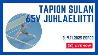 Sulkapallo LIVE kentt&auml; 11 | Tapion Sulan 65v Juhlaeliitti